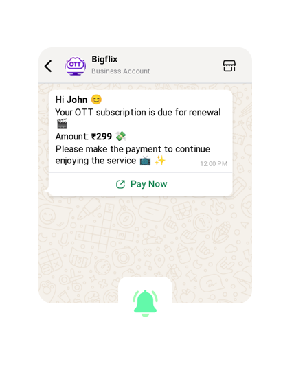 automate payments on WhatsApp automate payments on WhatsApp