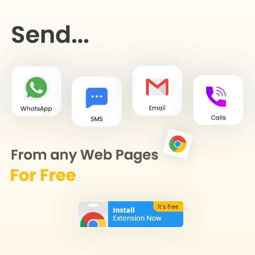 Free Google Browser Extension for WhatsApp Automations