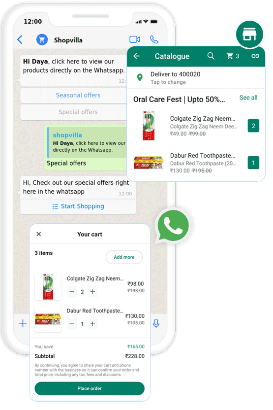 Supercharge sales via WhatsApp Commerce