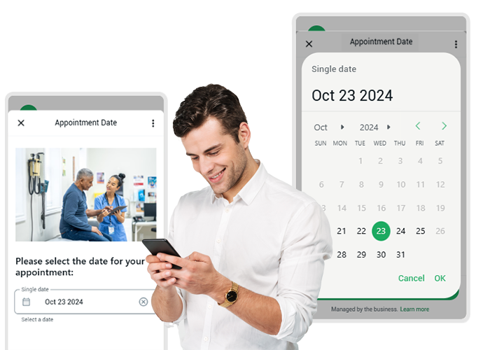 WhatsApp chatbot flows