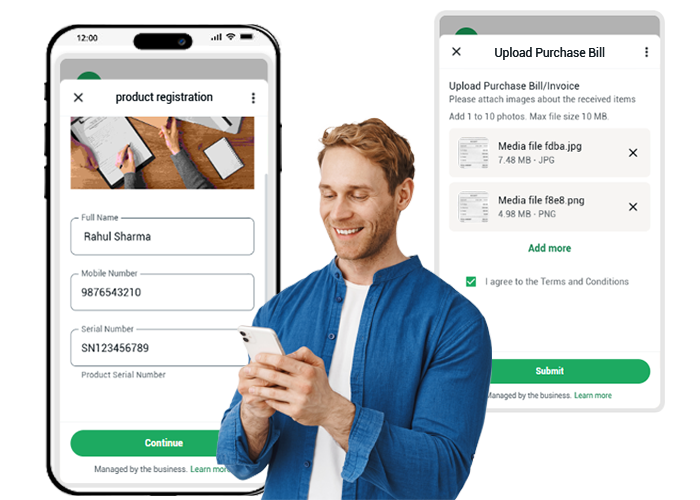 Build app in WhatsApp